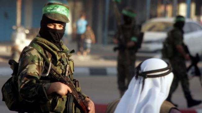 An al-Qassam Brigades fighter in Gaza