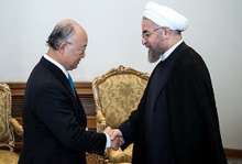 İran prezidenti MAQATE-nin baş direktoru ilə görüşdü