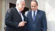 مذاکرات ابومازن و عبدالفتاح السیسی در قاهره