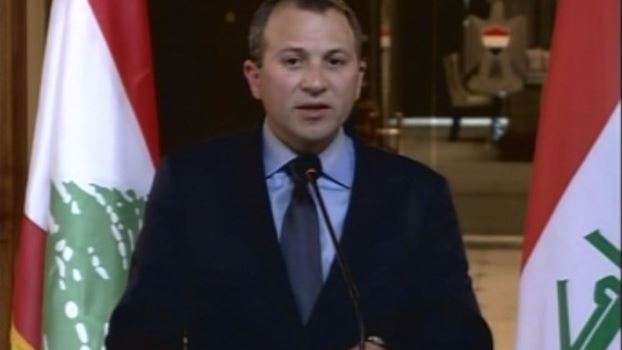 Bassil: ISIL will be Defeated, Iraqi Refugees Not Welcomed in Lebanon