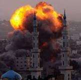 غزہ میں صیہونی فضائی جارحیت، حماس کمانڈر کی بیوی اور بچی شہید
