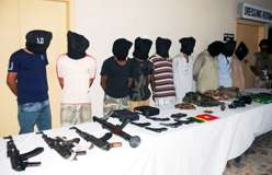 کراچی پولیس نے 3 ٹارگٹ کلر سمیت 15 جرائم پیشہ گرفتار کرلئے