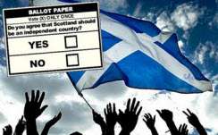 مقامات لندن می‌خواهند با زور و ارعاب مانع استقلال اسکاتلند شوند