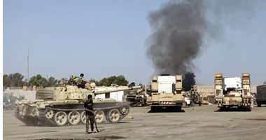 استمرار القصف على منطقة ورشفانة بعد مقتل قائد درع ليبيا