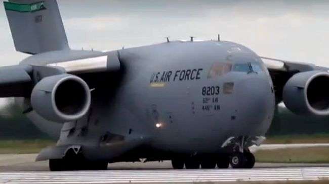 US Air Force C-17 aircraft will begin airlifting new B61-12 nuclear bombs into six air bases in five NATO countries.