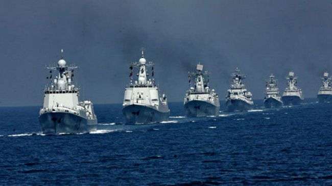 Chinese naval warships of South China Sea Fleet