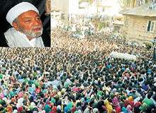 کشمیر کے شیعہ مذہبی رہنما مولانا افتخار حسین انصاری کے انتقال پر سیاسی، علیحدگی پسند اور دینی انجمنوں کا اظہار رنج