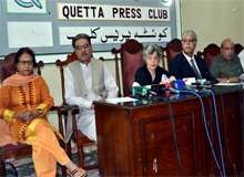 بلوچستان میں منصوبے کے تحت کالعدم مذہبی تنظیموں کو تقویت دی جارہی ہے، عاصمہ جہانگیر