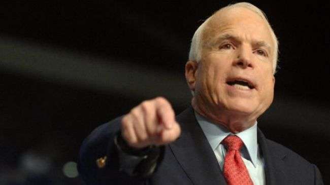 US must strike Assad and ISIL simultaneously: McCain