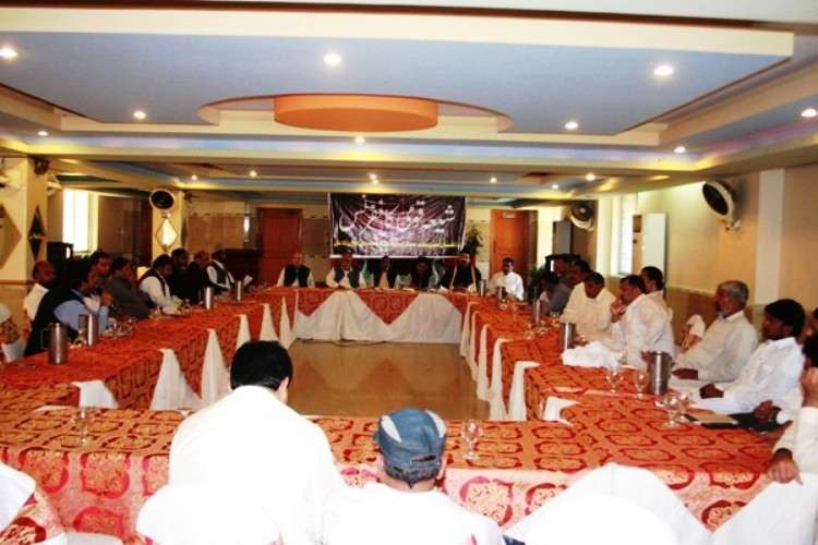 لاہور میں ہونے والی شیعہ قومی کانفرنس کے مناظر