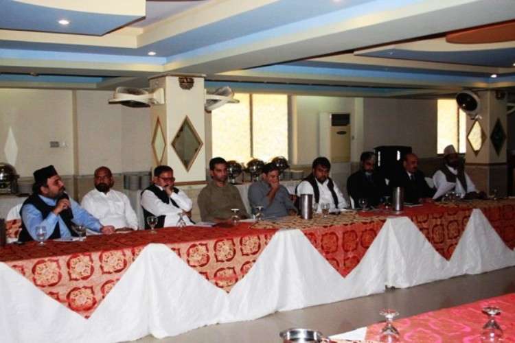 لاہور میں ہونے والی شیعہ قومی کانفرنس کے مناظر
