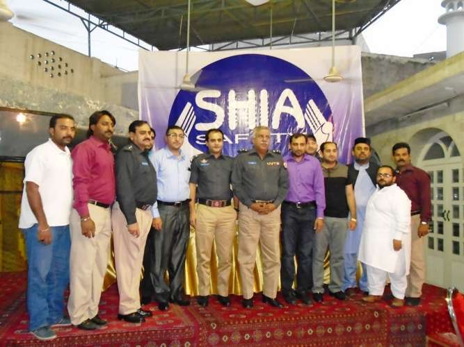 شیعہ سیفٹی آرگنائزیشن کے زیراہتمام لاہور میں سکیورٹی انتظامات کے حوالے سے تقریب