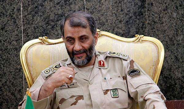 آئی جی ایف سی میجر جنرل اعجاز شاہد کی ایرانی بارڈر گارڈ کے کمانڈر جنرل قاسم رضائی سے ملاقات