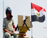 مصرکے علاقے سینائی میں دھماکا، 25 فوجی ہلاک
