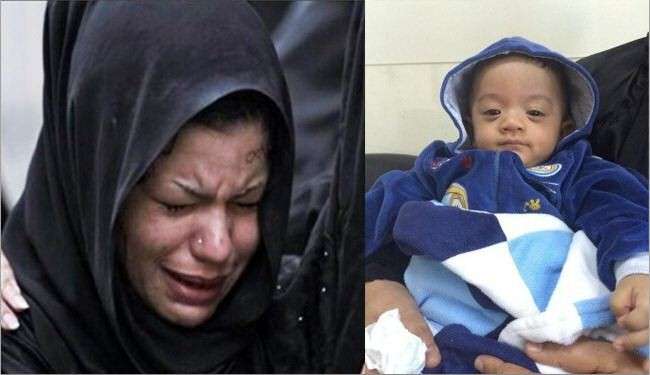 مردم بحرین خشمگین از وحشی گری آل خلیفه علیه یک کودک شش ماهه