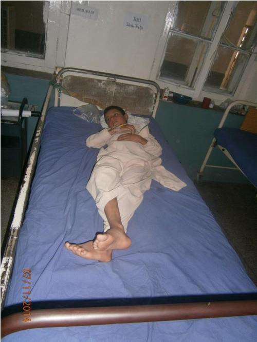 یوم عاشورہ اورکزئی ایجنسی دھماکہ کے زخمی پشاور میں زیر علاج
