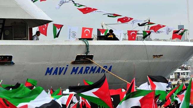 Turkey’s Mavi Marmara vessel (shown) was targeted in a fatal attack by Israeli soldiers in 2010.