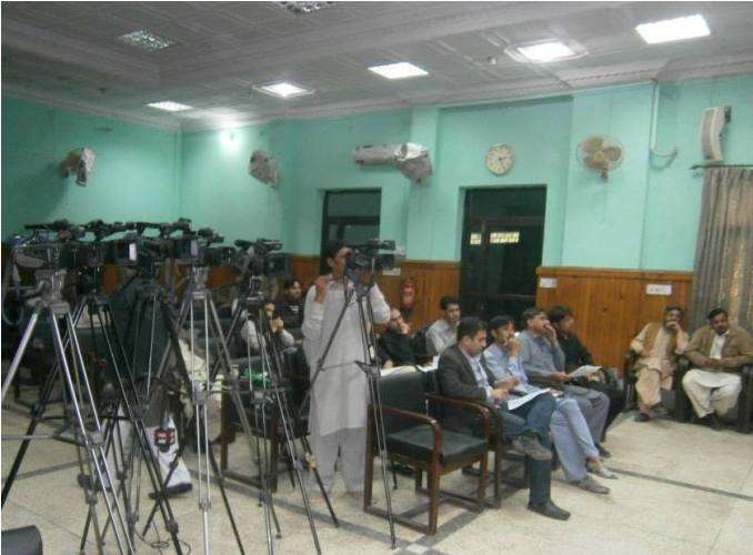 ایم ڈبلیو ایم خیبر پختونخوا کے سربراہ علامہ سبطین الحسینی کی پشاور میں پریس کانفرنس