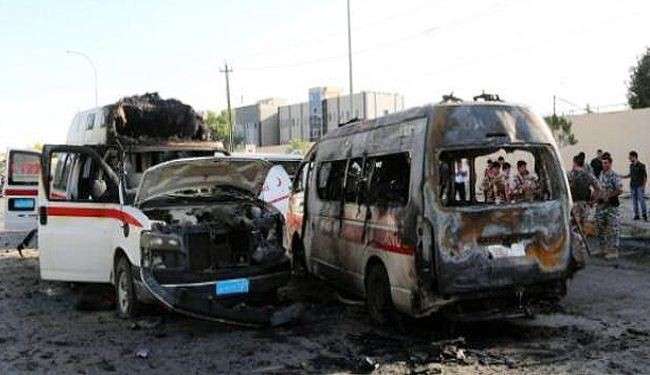 انفجار تروریستی در استانداری اربیل 27 کشته و زخمی برجای گذاشت