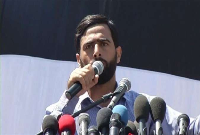 Hamas spokesman in Gaza, Mushir al-Masri
