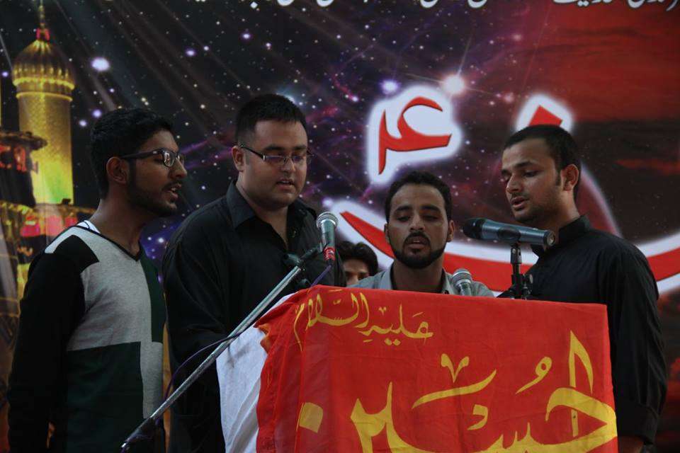 کراچی، جناح سندھ میڈیکل یونیورسٹی میں یوم حسین (ع) کی تصویری جھلکیاں