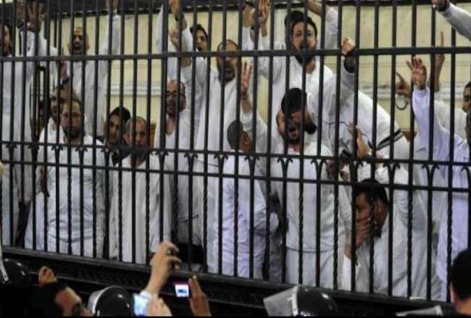 Anggota Ikhwanul Muslimin Mesir, dihadapan pengadilan el Sisi.jpg