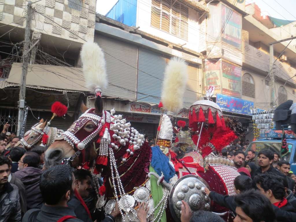راولپنڈی، جلوسِ چہلم شہدائے کربلا کی تصویری جھلکیاں