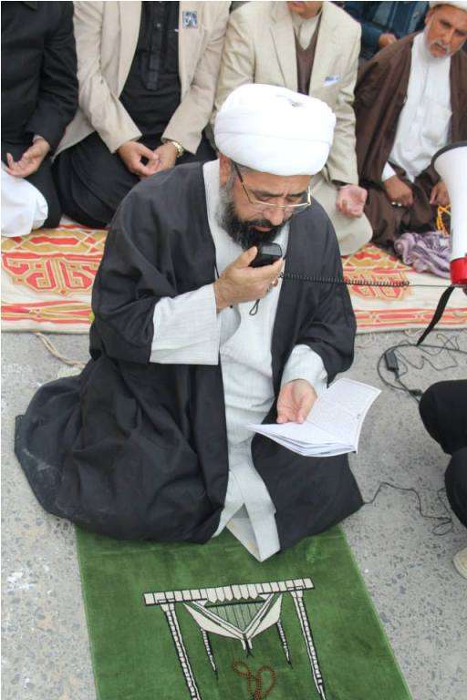 راولپنڈی میں چہلم امام حسین (ع) کے موقع پر نماز باجماعت کے مناظر