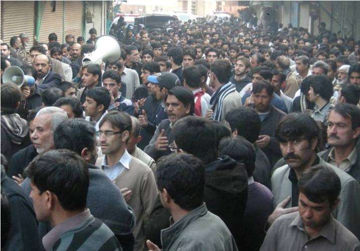 پشاور میں اربعین حسینی کا مرکزی جلوس، بڑی تعداد میں عزاداروں کی شرکت