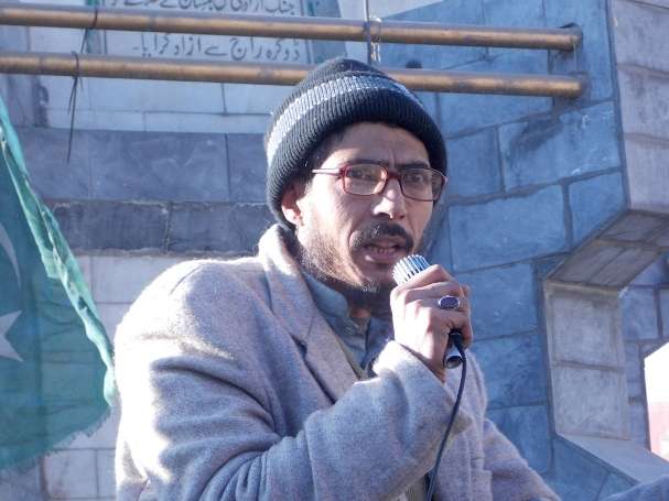 اسکردو، سانحہ پشاور کیخلاف ایم ڈبلیو ایم اور آئی ایس او کے زیراہتمام منعقدہ احتجاجی جلسہ سے شیخ حسن جوہری کا خطاب