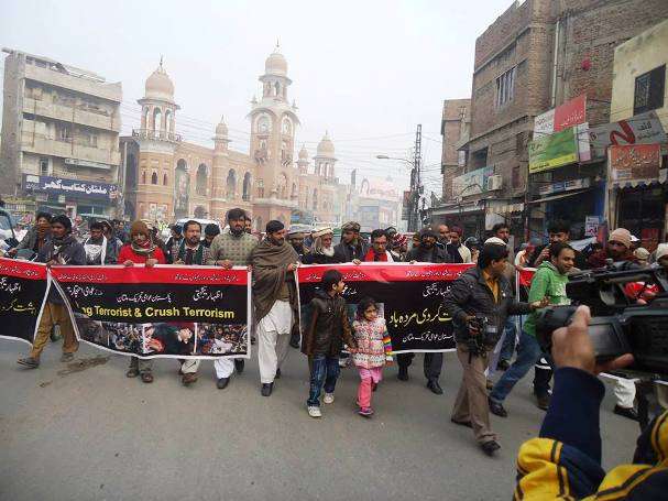 ملتان، پاکستان عوامی تحریک کے زیراہتمام پاک آرمی کے حق میں ریلی