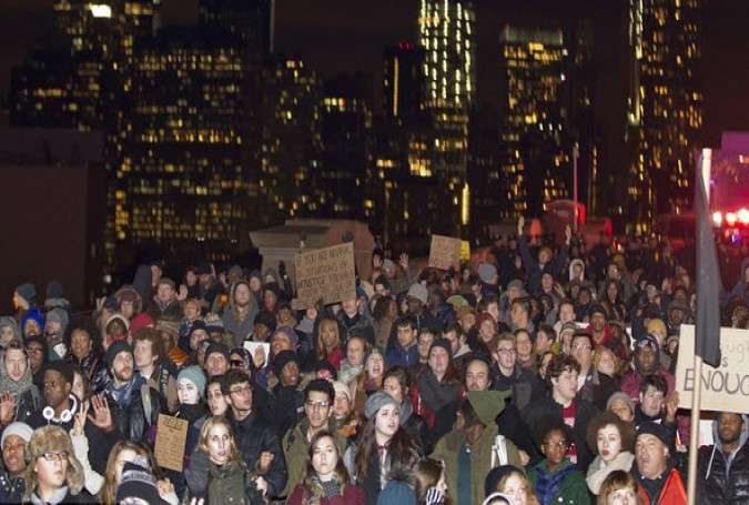 از سرگیری اعتراضات علیه نژادپرستی در نیویورک