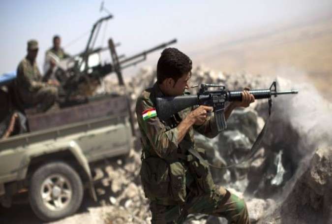 Kurdish fighters