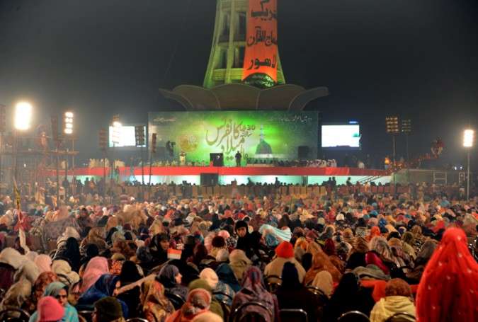 لاہور،مینارپاکستان گراؤنڈ میں عالمی میلاد کانفرنس کا انعقاد