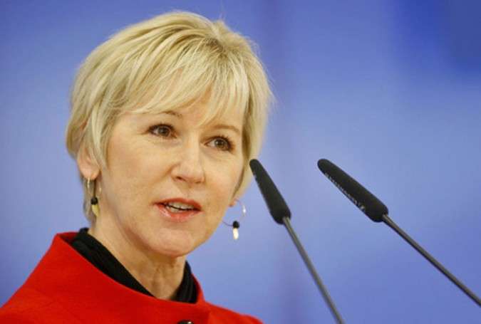 Swedish foreign minister postpones visit to Israel