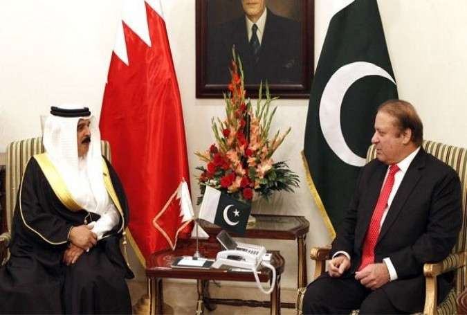 دیدار پادشاه بحرین و نخست وزیر پاکستان با محوریت همکاری های امنیتی