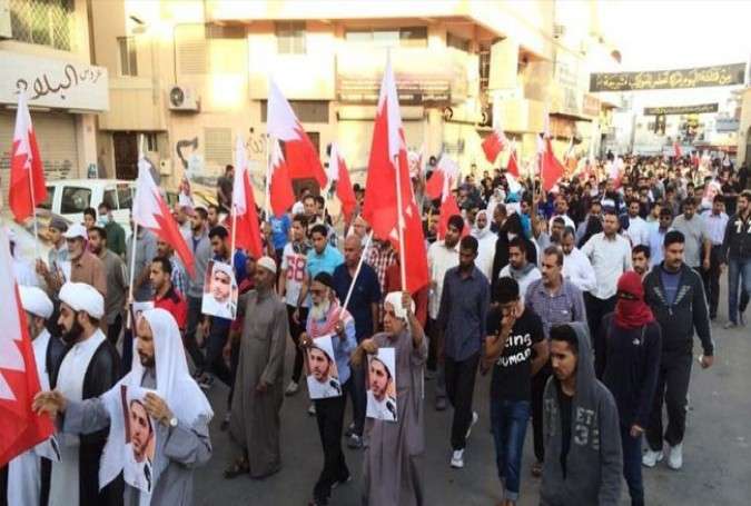 ادامه تظاهرات بحرینی ها در اعتراض به دستگیری شیخ علی سلمان