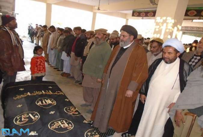ٹیکسلا، علامہ ساجد نقوی کی اقتداء میں بزرگ عالم دین مولانا ظفر علی شاہ کی نماز جنازہ ادا کر دی گئی
