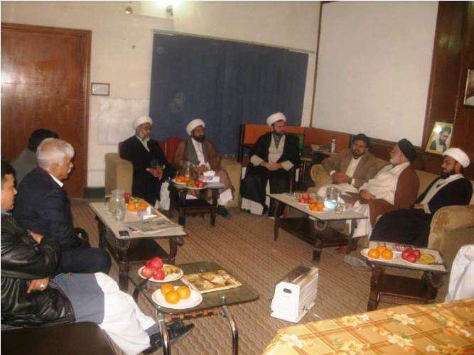 اسلام آباد میں حریت کانفرنس کے رہنما سید حسن الموسوی کی ایم ڈبلیو ایم کے رہنماوں سے ملاقات