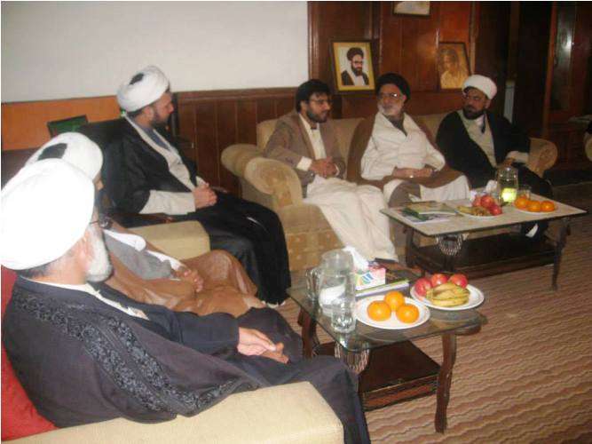 اسلام آباد میں حریت کانفرنس کے رہنما سید حسن الموسوی کی ایم ڈبلیو ایم کے رہنماوں سے ملاقات