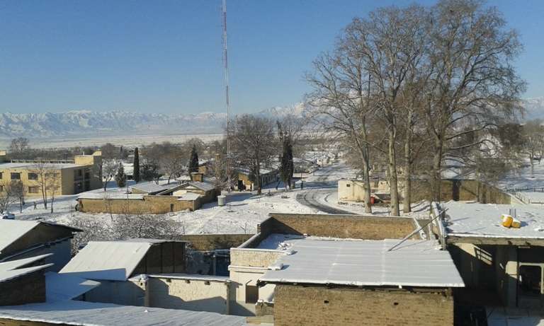 پاراچنار میں برفباری کے بعد کے خوبصورت مناظر