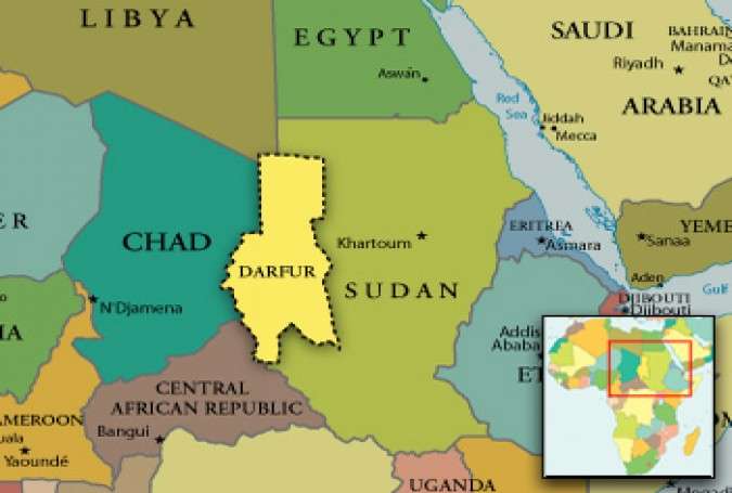 Peta Sudan (Ilustrasi)
