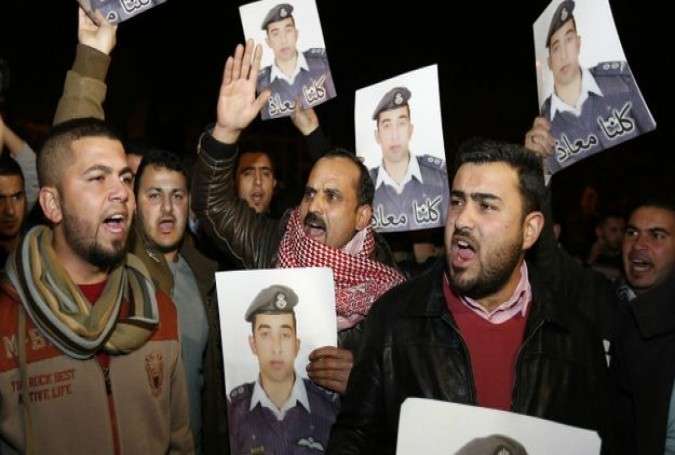 داعش نے اردن کے مغوی پائلٹ کو زندہ جلا دیا، غیر ملکی خبر ایجنسی