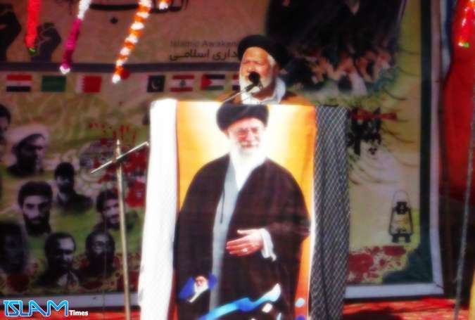 سرزمین رجوعہ پر انقلاب اسلامی ایران کی 36 ویں سالگرہ کی پروقار تقریب