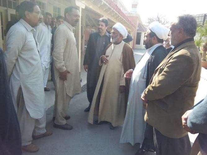 سانحہ امامیہ مسجد کیبعد شیعہ علماء کونسل کا وفد پشاور میں