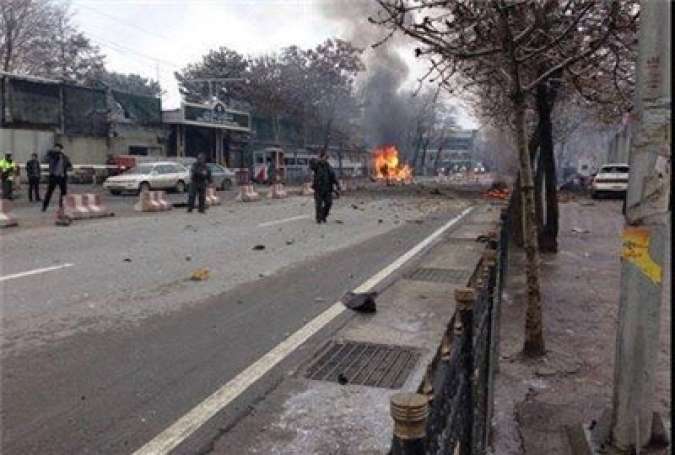 حمله انتحاری در نزدیکی سفارت ایران در کابل