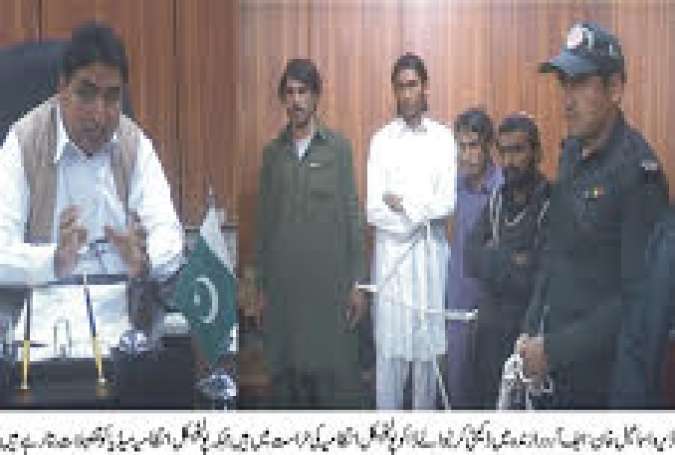 ڈی آئی خان، بین الاصوبائی ڈکیتوں کا چاررکنی گروہ گرفتار، اسلحہ برآمد