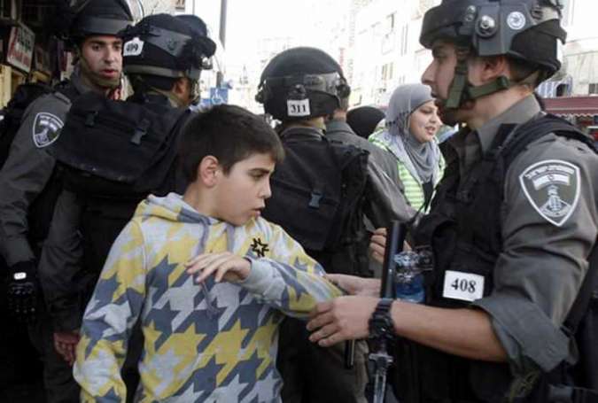 Sionist rejimin zindanları fələstinli uşaqlarla doludur