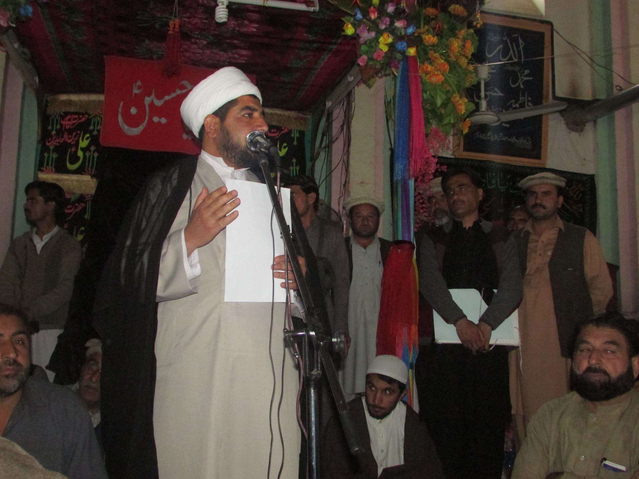 پاراچنار، مرکزی امام بارگاہ میں انجمن حسینیہ کی تقریب حلف برداری