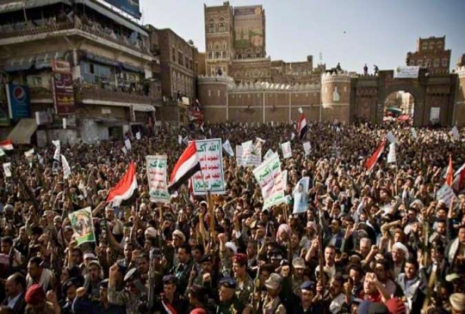 Rakyat Yaman, mengecam invasi pimpinan Saudi di Yaman.jpg